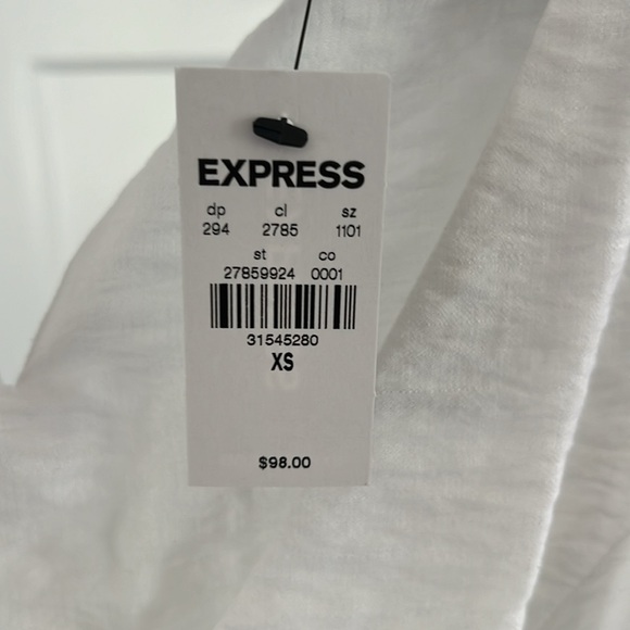 BNWT white Express dress - Picture 5 of 5